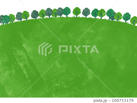 緑の背景イラスト素材 緑の背景イラスト素材 100753179