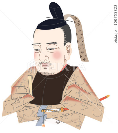 徳川家斉　肖像画　デフォルメ 100755822