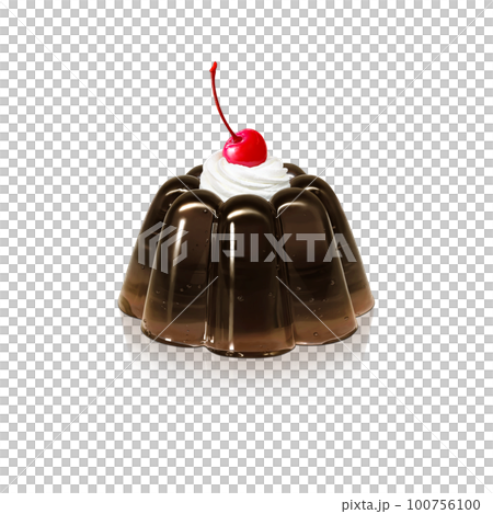 咖啡果凍插圖真實 咖啡果凍插圖真實 100756100