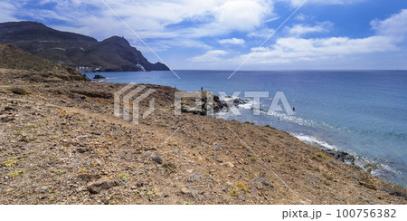 Cala Raja, Punta Negra, Cabo de Gata-Nijar Natural Park, Spain 100756382