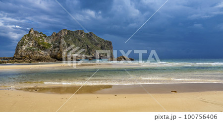 Beach of La Franca, La Franca, Spain Beach of La Franca, La Franca, Spain 100756406
