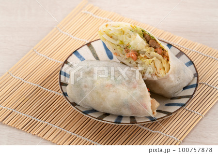 生春巻き 春巻き 春巻 100757878