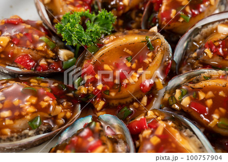 アワビ あわび 鮑 100757904