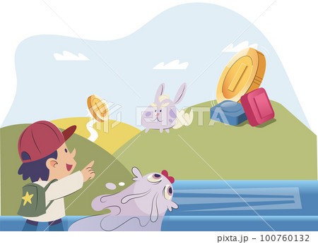 Play to earn, video games in which player can receive rewards with real value, blockchain projects 100760132