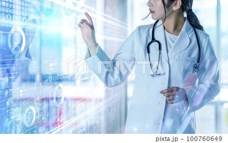 女性医師 100760649