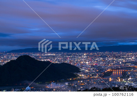 岐阜の夜景 100762116