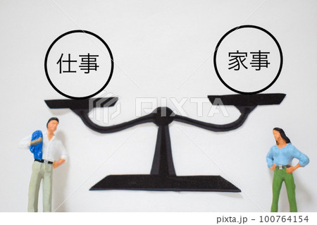 家事と仕事のイメージ 100764154