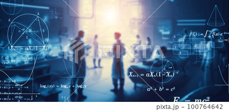 サイエンステクノロジー　バナー・広告向け横長ビジュアル 100764642