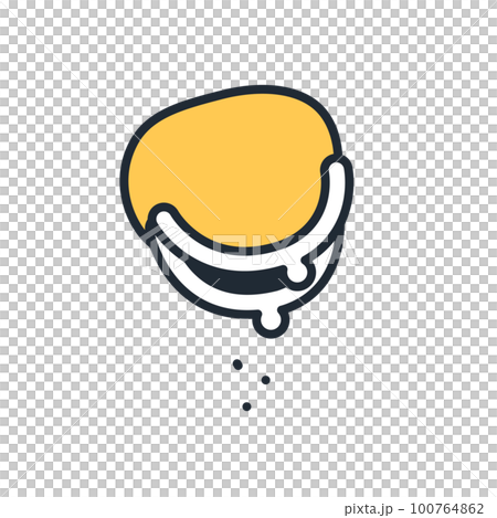 からっぽの財布のシンプルなベクターアイコンイラスト素材 からっぽの財布のシンプルなベクターアイコンイラスト素材 100764862