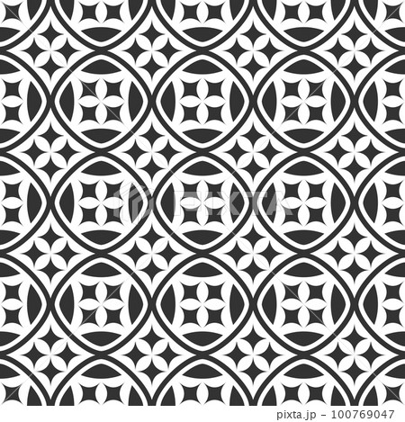 Abstract batik ornament seamless pattern background Abstract batik ornament seamless pattern background 100769047