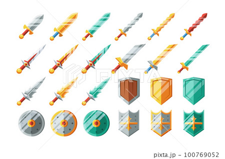 Game icon set. Game icon set. 100769052