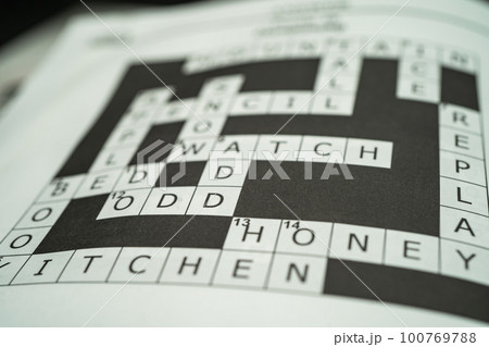 Crossword, Sudoku puzzle game to keep you brain younger for developing Alzheimer disease in senior patient. 100769788