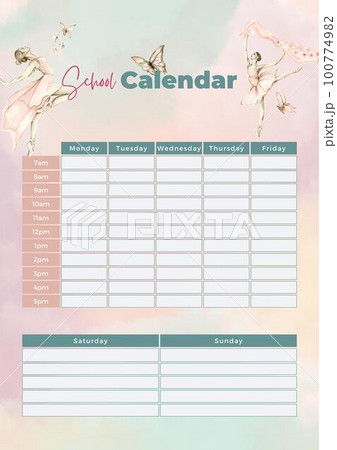 Minimalistic planners , daily, weely, monthly. Annual wall calendar planner template. Week starts on Monday.Clear and simple printable to do list. Business organizer page. Paper sheet. 100774982