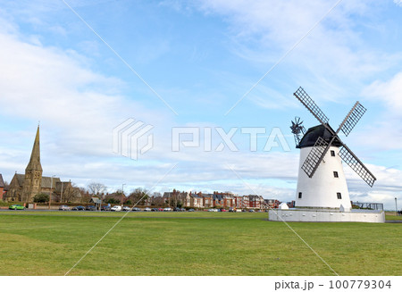 Lytham St Annes Windmill - Lancashire Fylde coast, United Kingdom 100779304