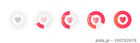 Love meter element Love meter element 100782678