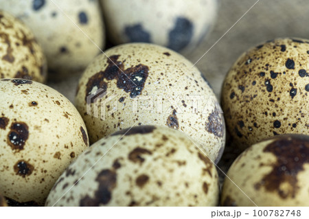 small boiled quail eggs on the table small boiled quail eggs on the table 100782748