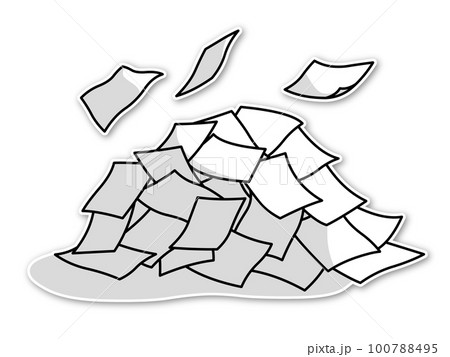 Download Papers, Pile Of Papers, Material. Royalty-Free Vector Graphic -  Pixabay