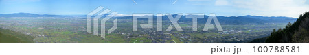 筑紫平野東部のパノラマ02 100788581