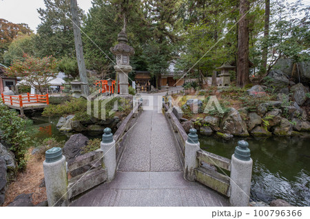 建部大社 大野神社参道 滋賀県大津市神領 建部大社 大野神社参道 滋賀県大津市神領 100796366