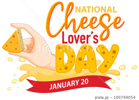 National Cheese Lovers Day Banner Design 100799054