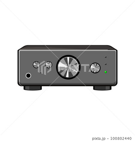 equipment digital amplifier cartoon vector illustration equipment digital amplifier cartoon vector illustration 100802440
