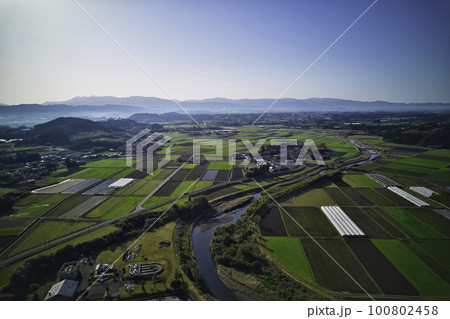 都城市高崎町　R5年春　空撮 100802458