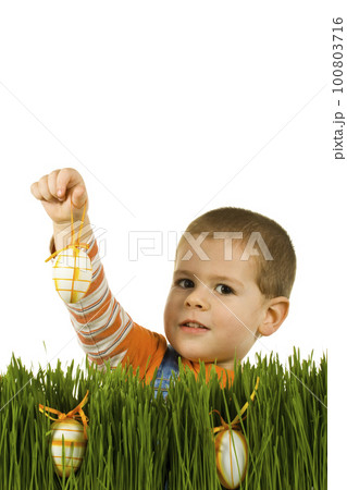 Portrait of happy child Portrait of happy child 100803716