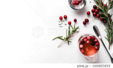 Alcoholic drink Illustration AI Generative 100805859