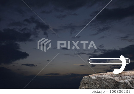 Business contact us concept 100806235