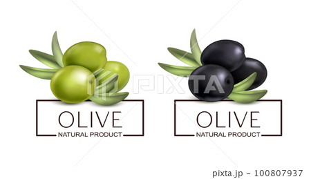 Olive Natural Product Labels 100807937
