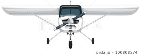 Single Engine Light Aircraft Vector Single Engine Light Aircraft Vector 100808574