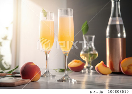 Alcoholic drink Illustration Generative AI 100808619