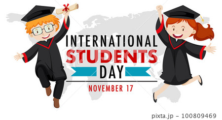 International Student Day Banner Design International Student Day Banner Design 100809469