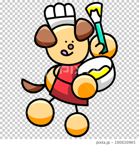 Chef Wanmaru's illustration dog Chef Wanmaru's illustration dog 100810965