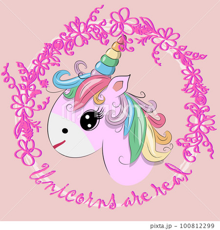 The cute magic Unicorn and fairy elements collection. The cute magic Unicorn and fairy elements collection. 100812299