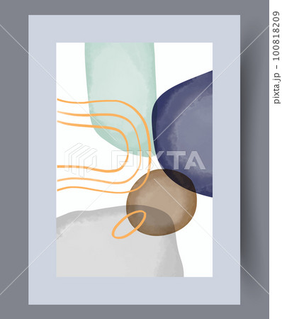 Abstract figures bohemian composition wall art print Abstract figures bohemian composition wall art print 100818209