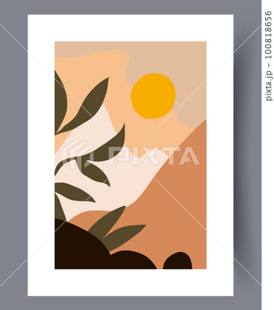 Landscape nature organic scenery wall art print 100818656