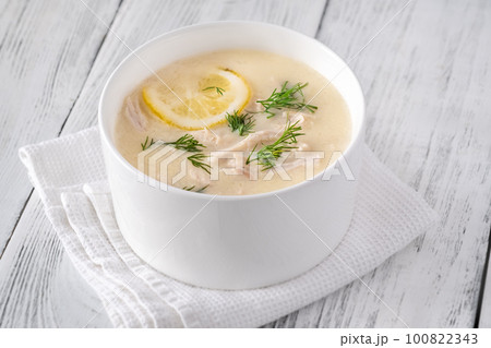 Portion of Avgolemono Portion of Avgolemono 100822343