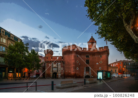 Fortress  Porte Notre-Dame in Perpignan 100826248