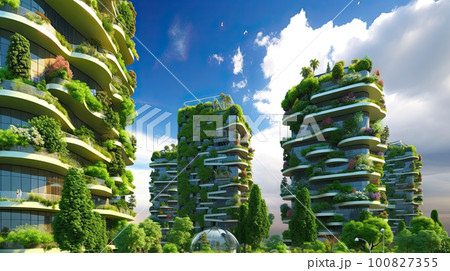 green planet concept 100827355