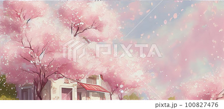 abstract japaneese lansdcape 100827476