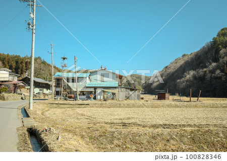 田舎の風景【上伊那郡辰野町】 100828346