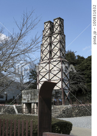 世界遺産にも選定された韮山反射炉 100831632