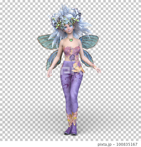 fairy with wreath fairy with wreath 100835167