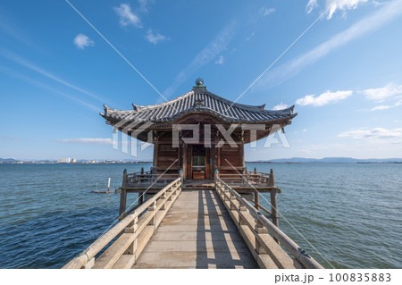 満月寺浮御堂　滋賀県大津市本堅田 100835883