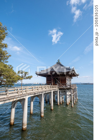 満月寺浮御堂　滋賀県大津市本堅田 100836105