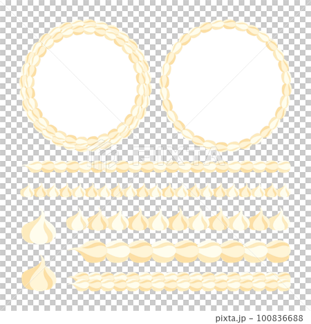 cream frame line milk 100836688