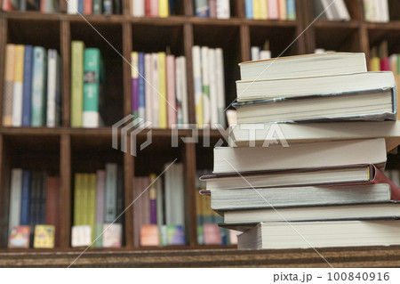 stacked books stacked books 100840916
