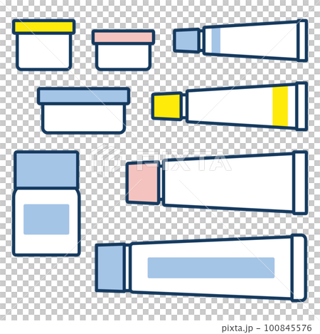 軟膏軟膏霜乳液套裝簡單 軟膏軟膏霜乳液套裝簡單 100845576