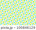 丸三角四角で作られた可愛い背景素材 100846129
